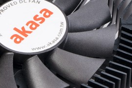Akasa推出16毫米高的KS7超薄型CPU散热器