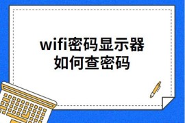 wifi密码显示器如何查密码