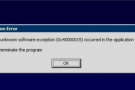 Windows系统提示错误代码0x40000015怎么解决？