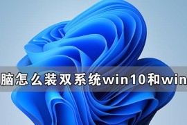 电脑如何装双系统Win10和Win11 电脑装Win10和Win11双系统教程